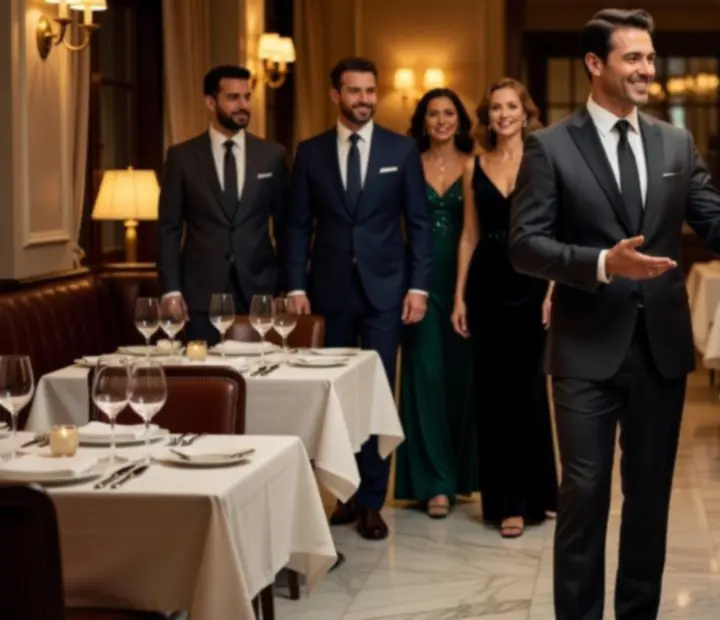 Brindis en evento VIP con copas de vino y ambientación elegante